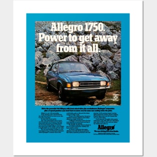 AUSTIN ALLEGRO - advert Posters and Art